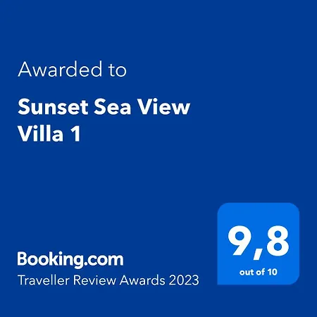 Sunset Sea View 1 فيلة آغيوس غيوريوس