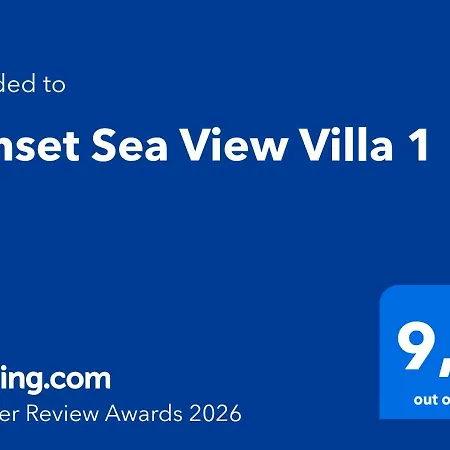 فيلة Sunset Sea View 1